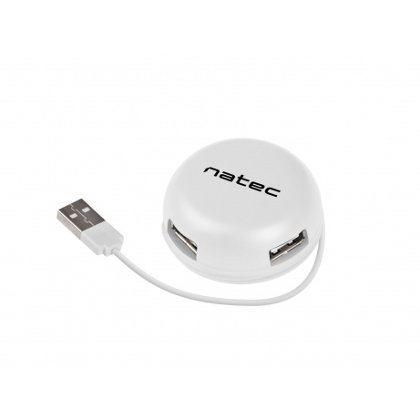 Natec BUMBLEBEE rozbočovač 3x USB 2.0 HUB bílý