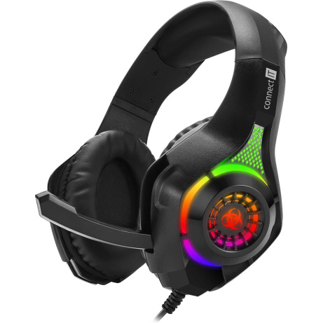 CONNECT IT BIOHAZARD RGB herní sluchátka