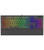 Endorfy herní klávesnice Omnis Pudd.Kailh BL RGB /USB/ blue switch / drátová / mechanická / US layout / černá RGB
