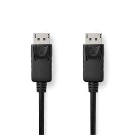 Nedis CCGL37010BK20 - Displayport kabel | DisplayPort Zástrčka | DisplayPort Zástrčka | 4K@60Hz |  2.00 m | Černá