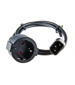 Síťový kabel pro výstup UPS - redukce PC konektor