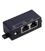 Maxlink pasivní PoE adaptér s LED,jack 2,1/5,5mm, Gigabitová verze