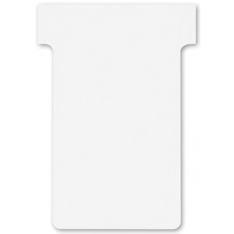 Nobo plánovací T-karty velikost 2, bílé, balení 100 ks