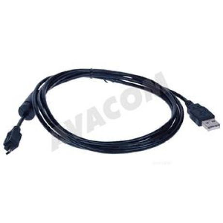 AVACOM USB 2.0 kabel - 8pin Panasonic, Nikon UC-E6, Nikon UC-E16, 1,8m