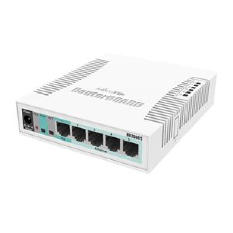 MikroTik Cloud Smart Switch CSS106-5G-1S (RB260GS), SwOS