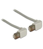 Delock Cable RJ45 Cat.5e SFTP pravoúhlý / pravoúhlý 0,5 m