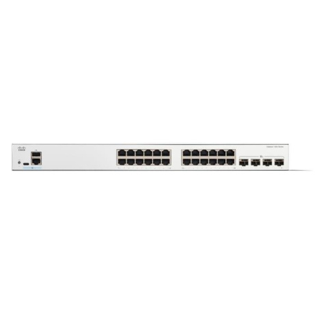 Cisco Catalyst switch C1300-24P-4G (24xGbE,4xSFP,24xPoE+,195W,fanless) - REFRESH