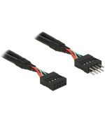 Delock USB 2.0 Pin konektor prodlužovací kabel 10 pin samec / samice 10 cm