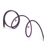 Delock Kabel USB 2.0 ze zástrčky USB Type-C™ na zástrčku, s magnetickým textilním pláštěm, PD 3.0, 60 W, 2 m