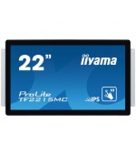 22" iiyama TF2215MC-B2: IPS, FullHD, capacitive, 10P, 350cd/m2, VGA, DP, HDMi, černý