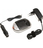 Nabíječka T6 Power Sony NP-F330/950, NP-FM50/70/90, NP-QM50/70/90, BN-V607, NP-FM55H, 230V, 12V, 1A