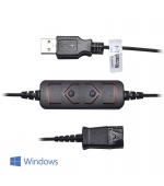JPL BL-05MS+P kabel pro náhlavky s QD konektorem do USB