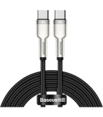 Baseus Datový kabel Cafule USB-C/USB-C 2m 100W černý