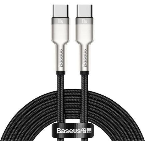 Baseus Datový kabel Cafule USB-C/USB-C 2m 100W černý