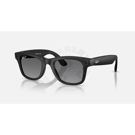 Meta Ray-Ban Gen2 Wayfarer, Matte Black, Grey Polarized Gradient