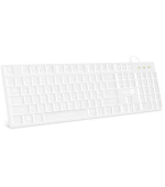 CONNECT IT Chocolate WhiteStar kancelářská podsvícená klávesnice (CZ + SK verze) WHITE