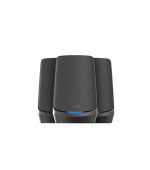 Netgear Orbi 960 Series Quad-Band WiFi 6E Mesh System, 10.8Gbps, 10 Gig Port, 3-Pack, Black Edition