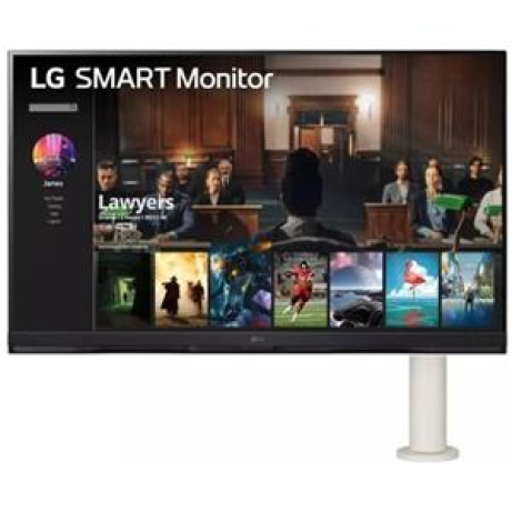 LG 32SQ780S-W.AEU 31,5" VA 3840x2160/5ms/Smart/WebOS/2xHDMI/USB-C/3xUSB/LAN/Wi-Fi/65Hz/pivot/repro