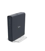 MikroTik RB952Ui-5ac2nD-TC, hAP ac lite tower, 5x LAN, 2.4+5Ghz, 802.11a/b/g/n/ac, USB, 1x PoE out