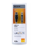 Belkin kabel USB 2.0. A/B řada standard, 4,8m