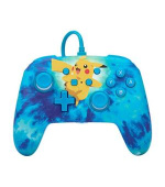 PowerA Enhanced Wired Controller for Nintendo Switch - Tie Dye Pikachu