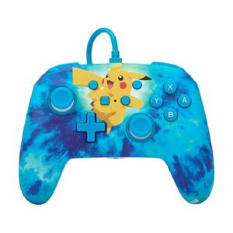 PowerA Enhanced Wired Controller for Nintendo Switch - Tie Dye Pikachu