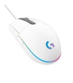Logitech G203 Gen2/Herní/Optická/Pro praváky/8 000 DPI/Drátová USB/Bílá