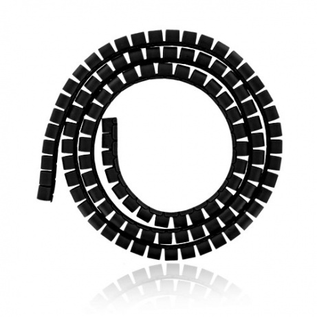 4W Organizér kabelů 34MM 1,5m černý