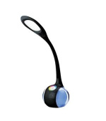 PLATINET DESK LAMP 7W + NIGHT LIGHT BLACK