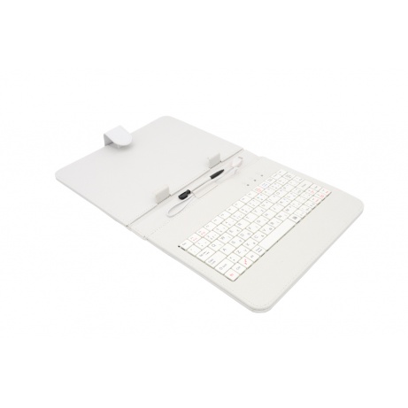 AIREN AiTab Leather Case 2 with USB Keyboard 8" WHITE (CZ/SK/DE/UK/US.. layout)