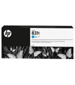 HP 831C inkoustová náplň azurová, CZ695A