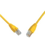 SOLARIX patch kabel CAT6 SFTP PVC 5m žlutý