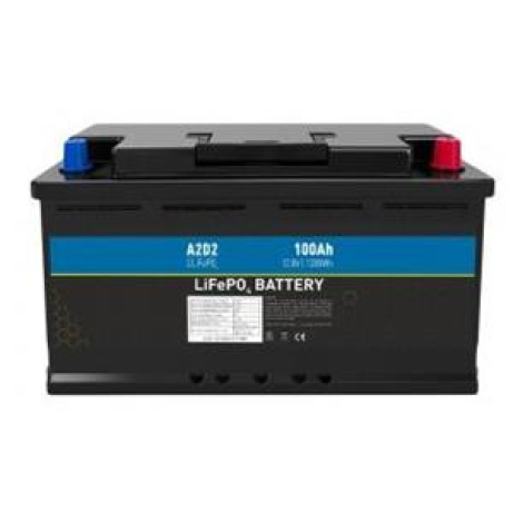 Avacom A2D2 baterie LiFePO4 12,8V 100Ah F15 Car Battery Case (REPT cells)