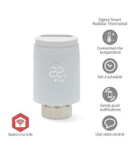 Nedis ZBHTR20WT - Řízení Radiátorů SmartLife| Zigbee 3.0 | Napájení z baterie | LED | Android™ / IOS