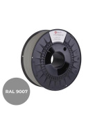Tisková struna (filament) C-TECH PREMIUM LINE, PLA, šedý hliník, RAL9007, 1,75mm, 1kg