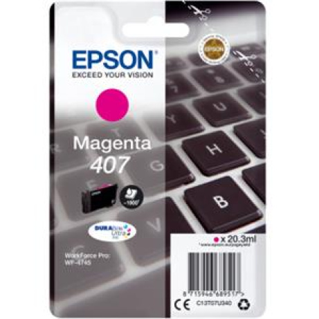 EPSON cartridge T07U3 magenta (klávesnice)