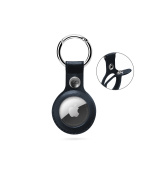 Epico Leather Case for AirTag - modrá