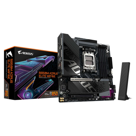 GIGABYTE B850M AORUS ELITE WIFI6E/AM5/mATX