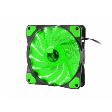 Ventilátor Genesis Hydrion 120, zelené LED, 120mm