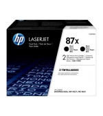 HP 87X černý toner velký - 2 pack, CF287XD
