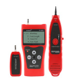 W-Star Tester kabelů RJ45 WSNF308S UTP RJ11, BNC, USB detektor kabelů, diagnostika, LCD