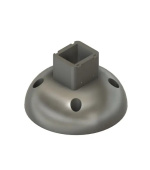 TP-LINK držák/stojan pro kamery Tapo C500/C510W/C520WS na stěnu a strop, bílý s krytkou kabelů