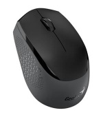 Genius NX-8000S BT, myš, bezdrátová, 1200DPI, 3 tlačítka, Bluetooth, USB 2,4 GHz, černo-šedá