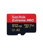 SanDisk Extreme PRO microSDXC 512GB 190MB/s + adaptér