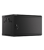 LANBERG RACKOVÁ SKŘÍŇ 19" PRO MONTÁŽ NA STĚNU 6U/600X450 PRO VLASTNÍ MONTÁŽ S KOVOVÝMI DVEŘMI ČERNÁ
