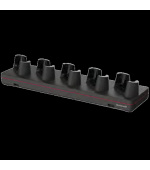 Honeywell CT70 5-bay charging base w/o power cord, up to 5pcs of CT70 with or w/o boot, power supply