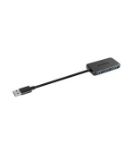 Transcend HUB2, USB 3.1 Gen 1 Hub 4-port, černý