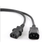 GEMBIRD Kabel síťový  1,8 m napájecí (C13 to C14), VDE