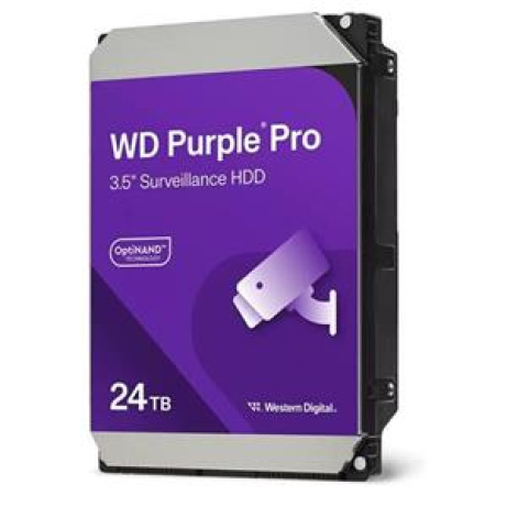WD PURPLE PRO WD241PURP 24TB, SATA III 3.5", 512MB 7200RPM, 287MB/s, CMR