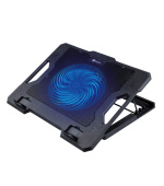 Chladící podložka C-TECH CLP-S100, 17", 1x 140mm, 2x USB, modré podsvícení